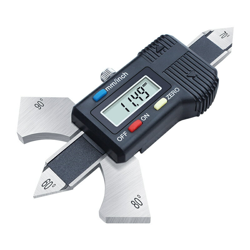 {公司貨 最低價}日本三量數顯焊縫尺0-12.5mm焊縫檢驗尺焊接高度檢測尺電焊縫檢測 1