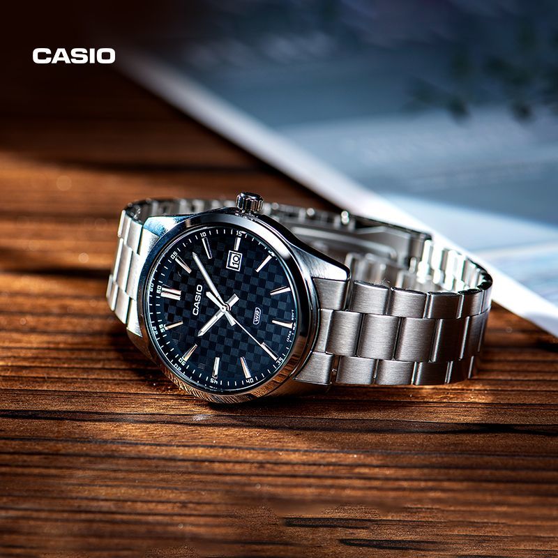 【現貨】【禮物】Casio/MTP-VD03經典指標休閑運動防水石英腕錶商務男表【北歐家居生活】