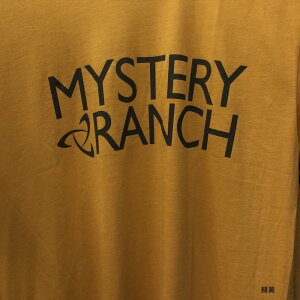 ├登山樂┤Mystery Ranch 神秘農場 MR Logo Tee T恤短袖上衣 諸黃 # MR-61296-BUC