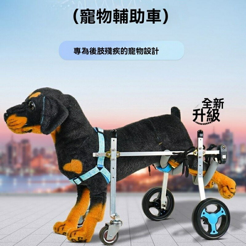 狗狗輪椅 狗輪椅 寵物輔助輪 輕便款 狗狗助力 代步車 狗狗輪椅 寵物輪椅 寵物助力車 後肢 狗輔助輪椅