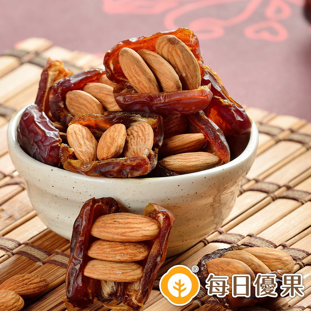 手工椰棗杏仁果150公克 【每日優果】 2