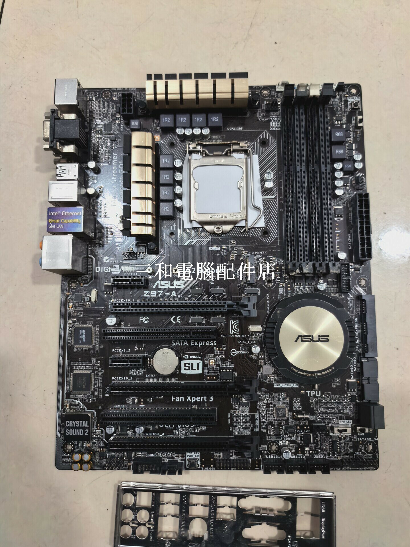 華碩 Z97-A 主機板 性能穩定 適合高階玩家 符合各種裝機需求