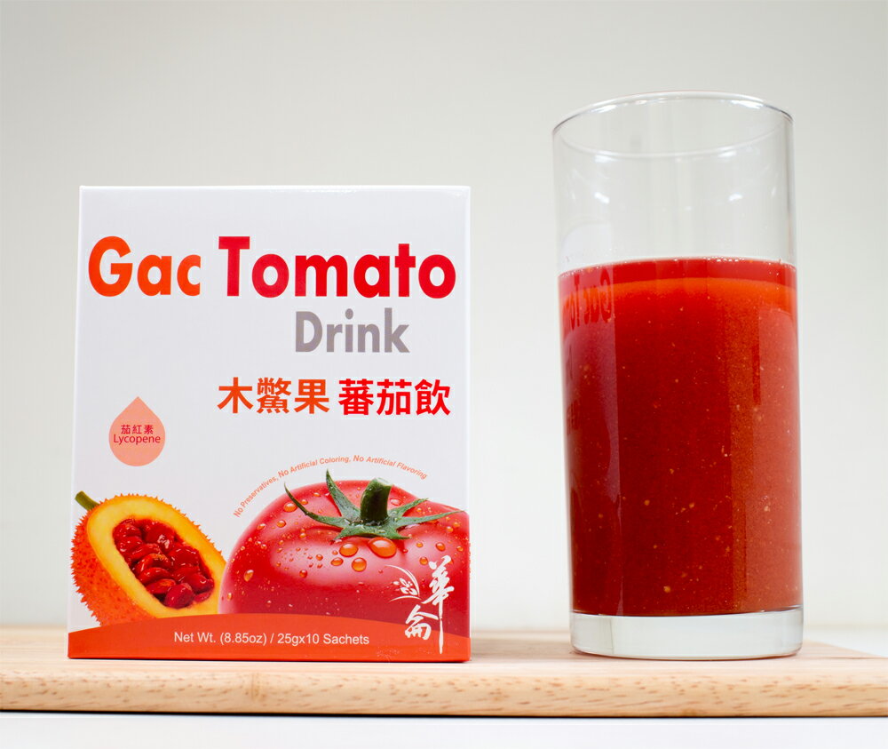 【華侖】木鱉果蕃茄飲x10盒組(10包/盒)木鱉果 蕃茄 海翔健康館 2