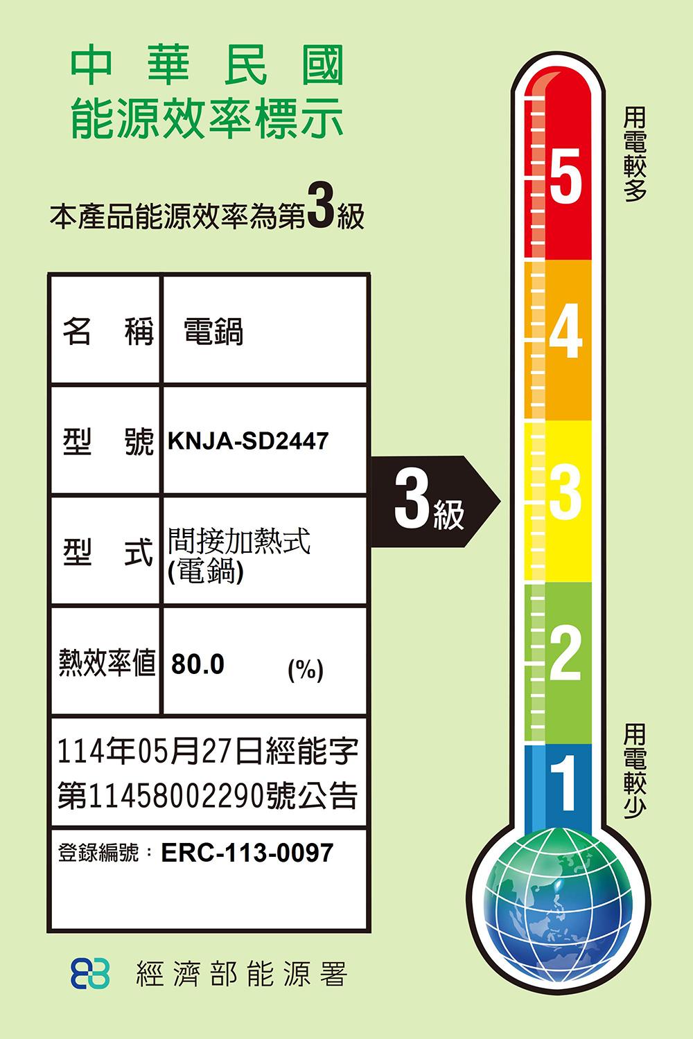 【現貨特價+贈沙宣餐具組】Kolin KNJA-SD2447 歌林10人份不鏽鋼電鍋  煮飯鍋 電子鍋 4