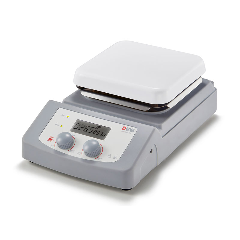 《DLAB》電磁加熱攪拌器 LCD6吋方盤380℃ Stirrer with Heating