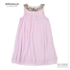 法國童裝Billieblush, 女童無袖洋裝, 精緻優雅, 3歲/102cm, 現貨
