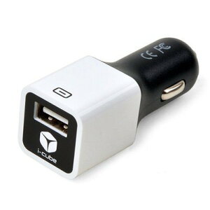 權世界@汽車用品 韓國FOURING i-cube 點煙器 1.2A USB車用手機充電器(可充智慧型手機) DA815