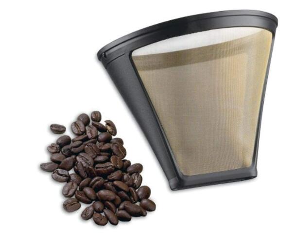 [3美國直購] Cuisinart GTF-4 原廠 4杯 咖啡機用 金屬濾網 濾杯 免濾紙過濾網 Gold Tone Coffee Filter