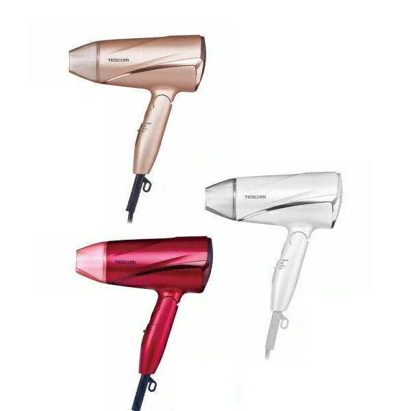 TESCOM TD330B 負離子 輕量 大風量 速乾 折疊 冷熱風 抗菌 日本代購