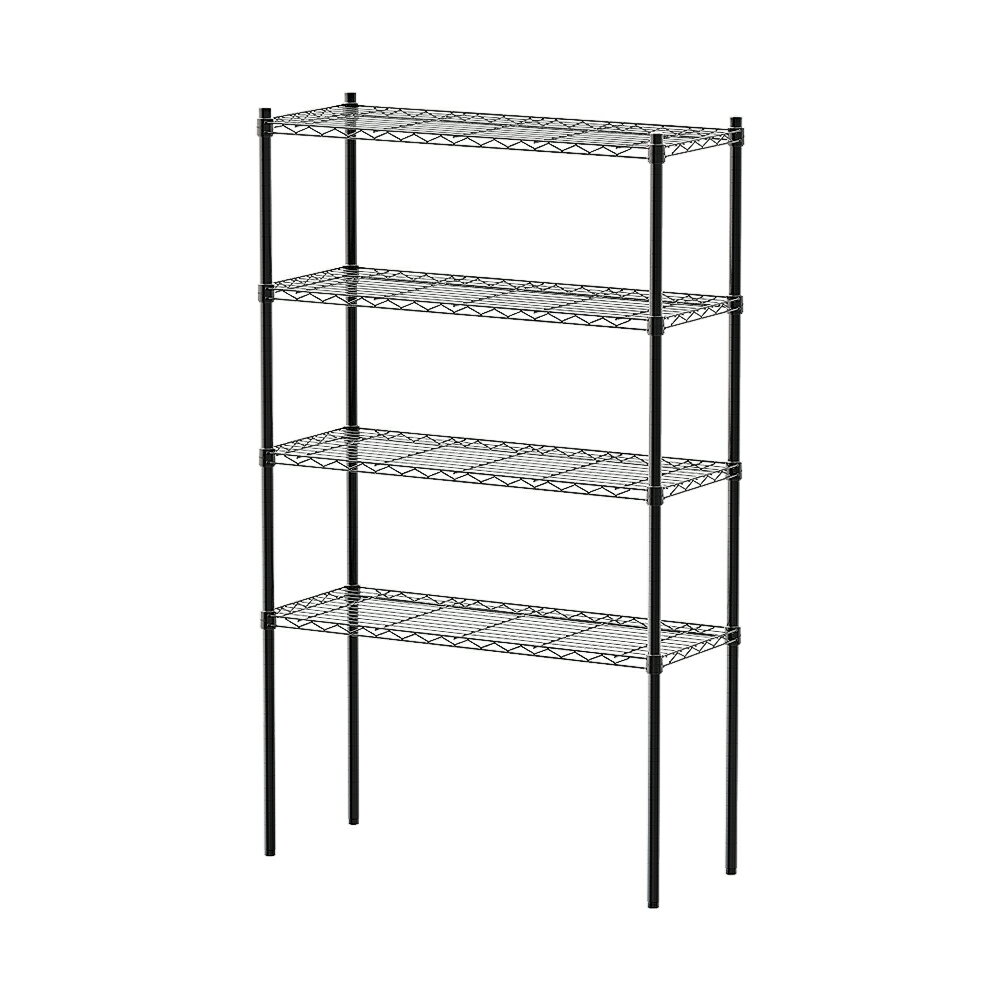 層架/儲藏架/鞋架 輕型 90x35x150公分四層波浪架 兩色可選 dayneeds 1
