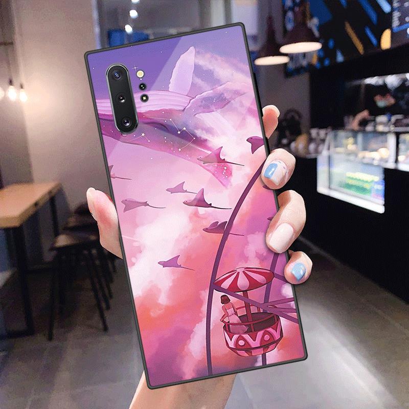 三星GalaxyNote10+5G版鋼化玻璃手機殼note10來圖定製N9700/N9750