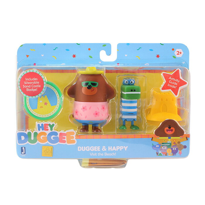 ●盒損出清特價● 阿奇幼幼園 阿奇公仔配件徽章2入 阿奇&海皮 【鯊玩具】