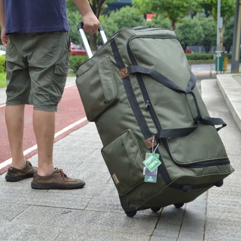 出遠門大包 包 韓版男女通用正品便宜加厚牛津布高品質旅行拉桿包