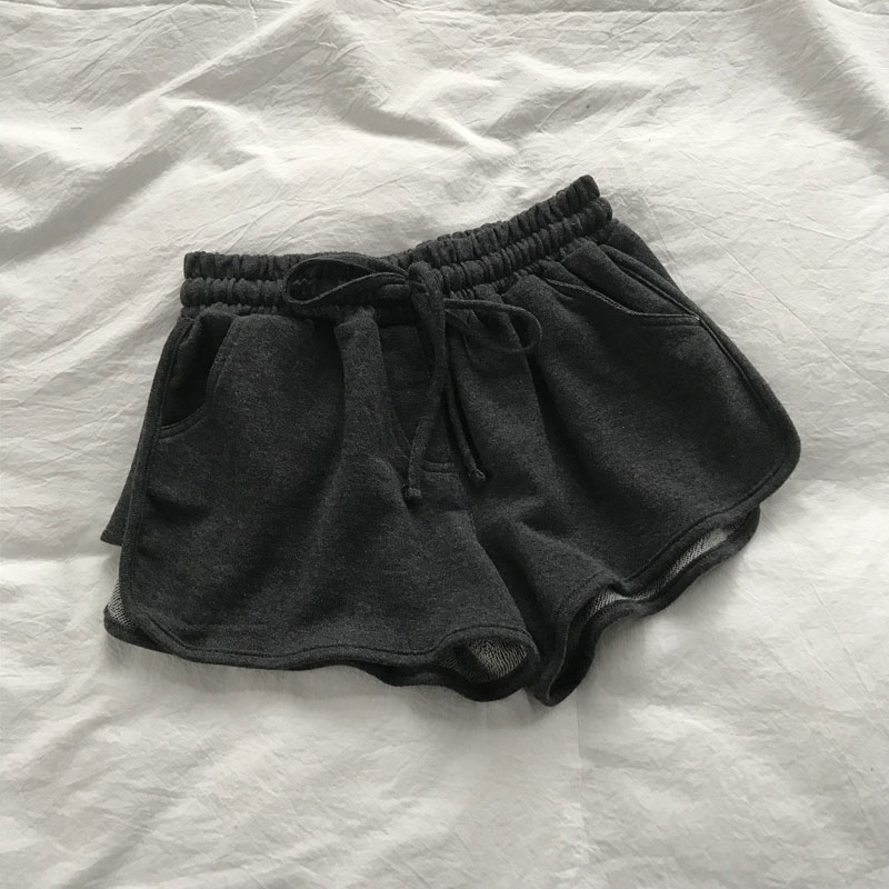 短褲女年新款夏季薄款高腰運動休閑百搭居家瑜伽睡褲潮ins潮 4