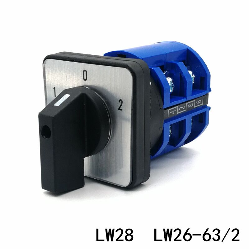 LW26-63/2 63A萬能轉換開關 LW28 三檔兩節 雙電源切換正反轉倒順