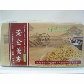 《小瓢蟲生機坊》健康族 - 黃金蕎麥長壽麵16片/包600公克 麵條