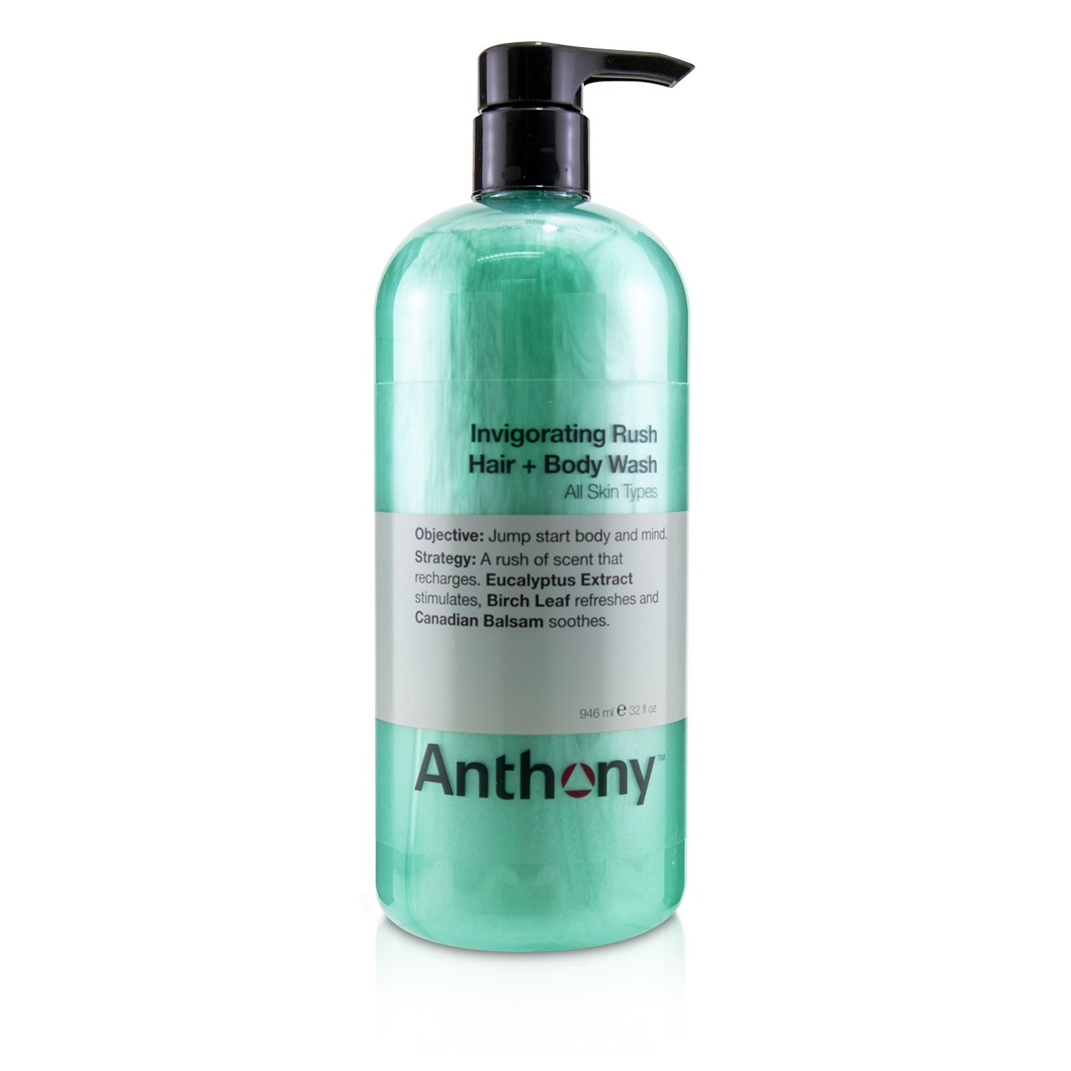 安東尼 Anthony - 洗髮沐浴露Invigorating Rush Hair & Body Wash(所有膚質適用)