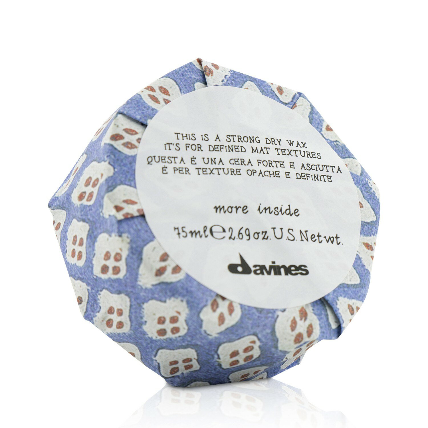 特芬莉(達芬尼斯) Davines - 幻樂園真空蠟(霧面效果)More Inside This Is A Strong Dry Wax