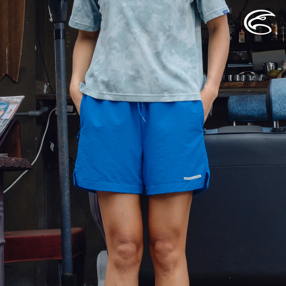 ADISI 中性單向導濕環保紗速乾超撥水短褲 AP2411055 (S-3XL)｜工裝感 吸濕 排汗 快乾 防潑水 撥水