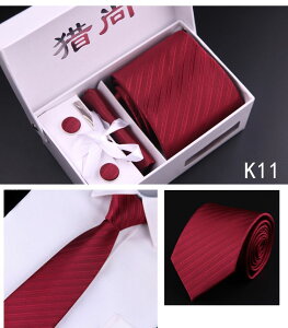 六件套領帶8cm領帶男士正裝商務職業韓版領帶新郎結婚韓版面試