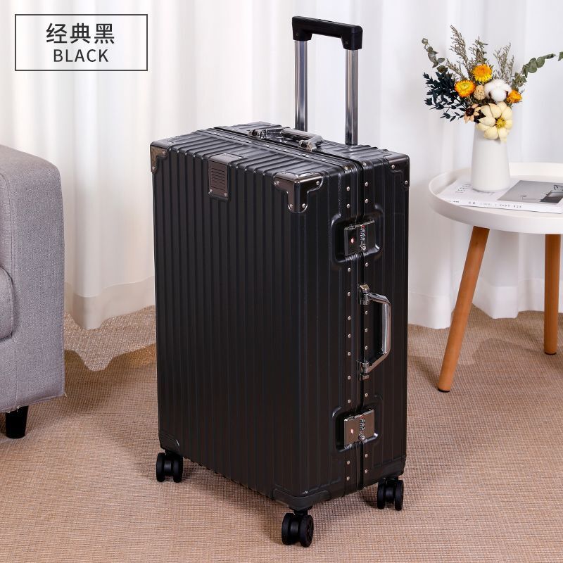 【免運/可開票】臺灣公司 行李箱 登機行李箱 拉桿箱 上翻蓋箱拉桿箱 攝影箱 旅行箱 行李箱學生拉桿鋁框箱20密碼箱密碼萬向輪皮箱網紅便攜箱子收納