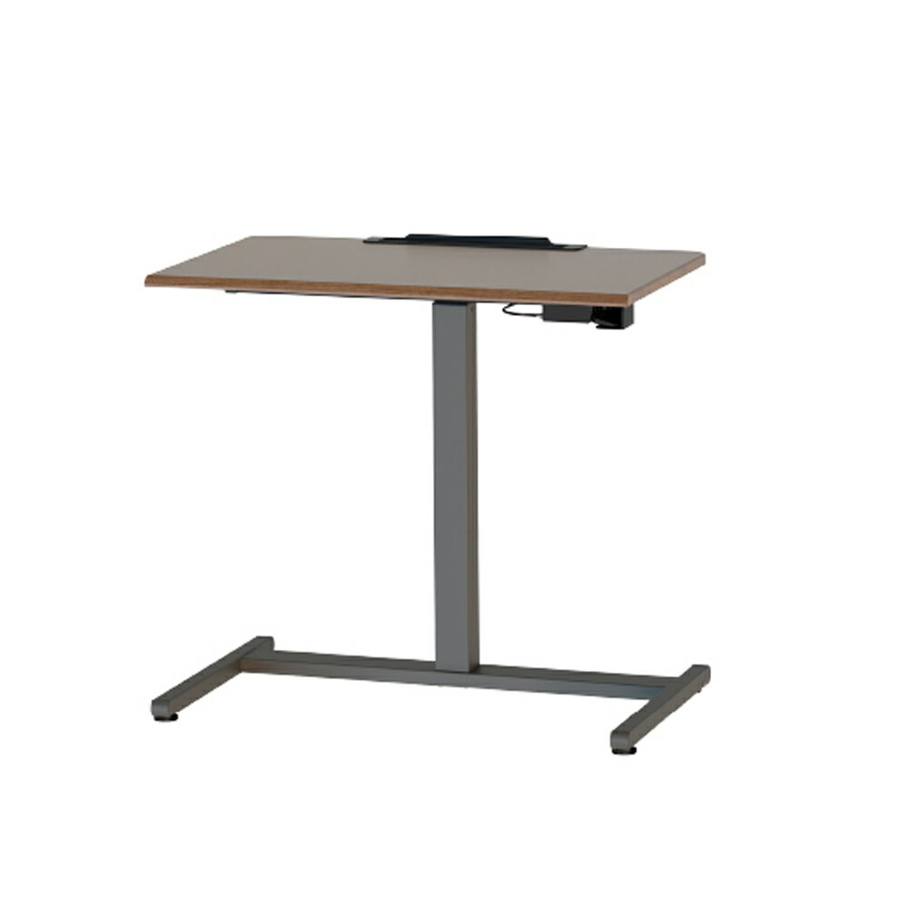 樹德SHUTER 氣壓升降桌(高桌) 胡桃棕/霧絲白 /組 PLD-4814【領券滿額再折千11/30止】