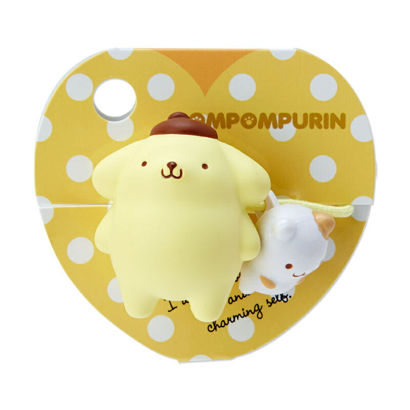 【震撼精品百貨】Pom Pom Purin 布丁狗 Sanrio 布丁狗造型髮束/髮綁-朋友#40761 震撼日式精品百貨