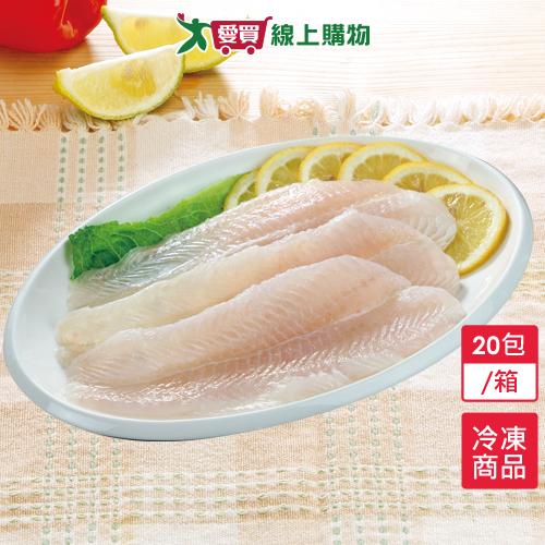 無刺巴沙魚20包/箱 (淨重460G/包)【愛買冷凍】