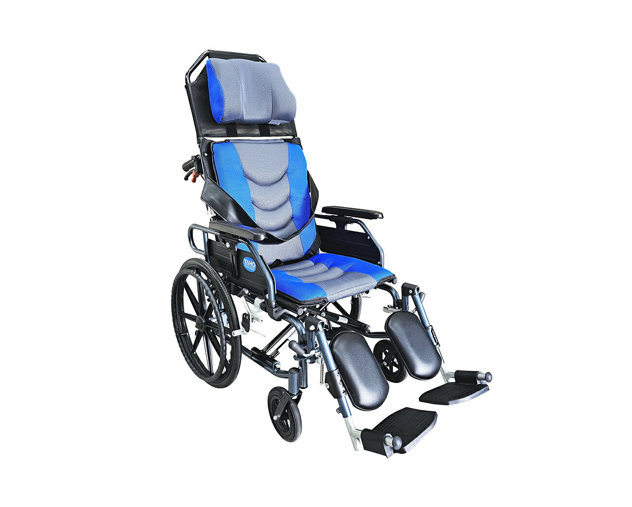 【耀宏】鋁製躺式特製輪椅 YH118-1 躺式 輔具補助