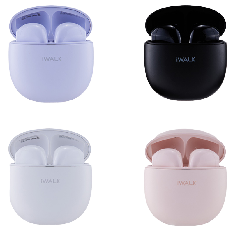 iWALK 鵝鑾石藍芽耳機 5.2 Bluetooth 馬卡龍色 運動耳機 iphone耳機 無線耳機 降噪 1
