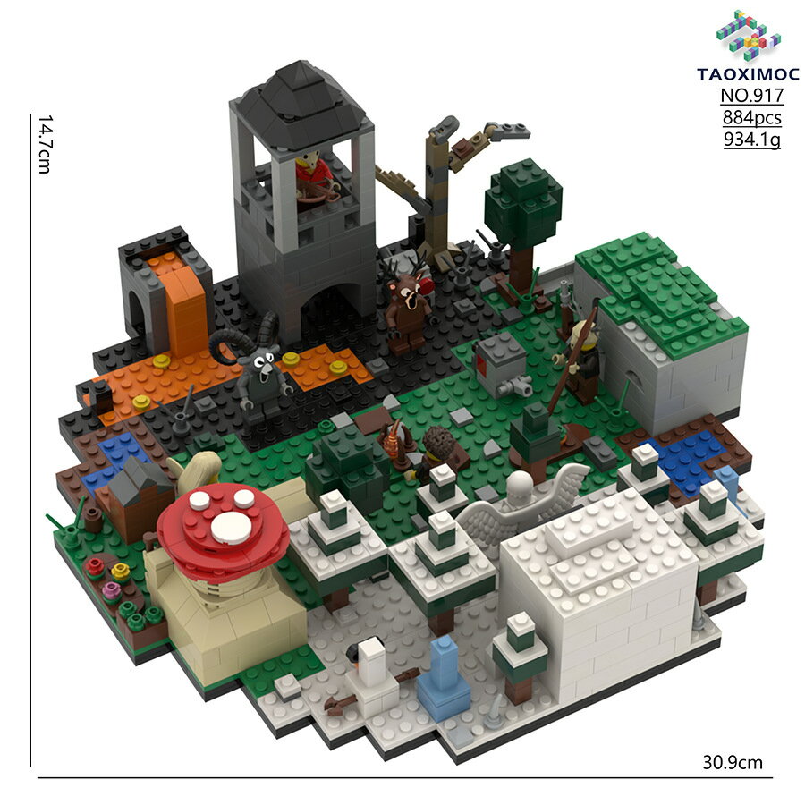 【喜挖】新品Roblox 森林中的99夜 99 Nights in the Forest場景積木