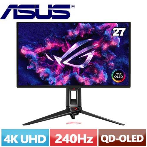 ASUS華碩 27型 ROG Swift OLED PG27UCDM 電競顯示器送AAS01支架(限量)