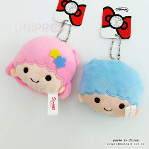 【UNIPRO】三麗鷗 kiki lala 雙子星 Twin Stars 絨毛頭型 吊飾 玩偶 娃娃 禮物 雙星仙子