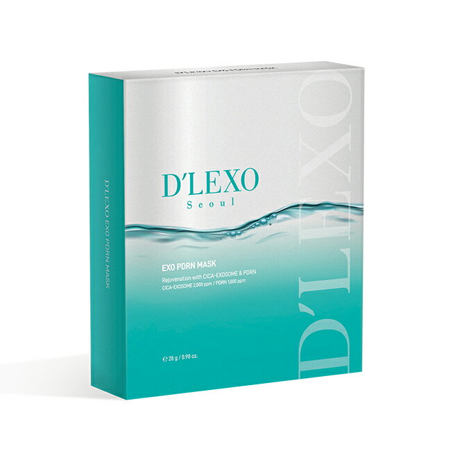 DERMALINE D'LEXO PDRN積雪草泌活青春院線級面膜10入