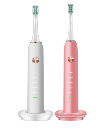 Puma TAKATA PM5812超音波電動牙刷4套 sonic electric toothbrush各含刷頭兩支;充電座; USB插頭; 外盒及說明書