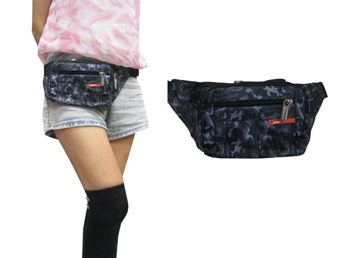 限時 滿3千賺10%點數↘ | ~雪黛屋~SPORT 腰包小容量三主袋+外袋共四層防水尼龍布外出休閒運動SB9960