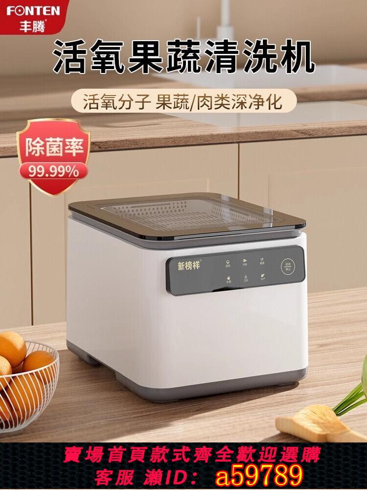 【臺灣公司 可打統編】果蔬清洗機洗菜機家用神器全自動凈化器除菌農殘臭氧水果食材消毒