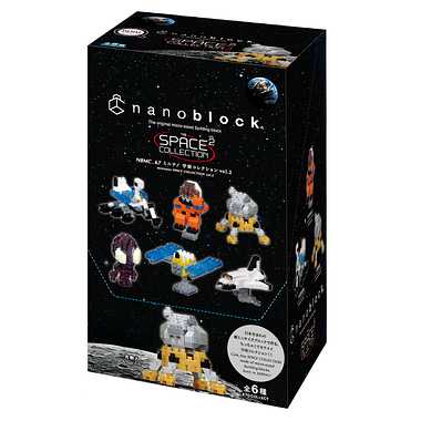 《Nanoblock 迷你積木》NBMC_67s Mininano 宇宙系列Vol.2( 6/盒) 東喬精品百貨