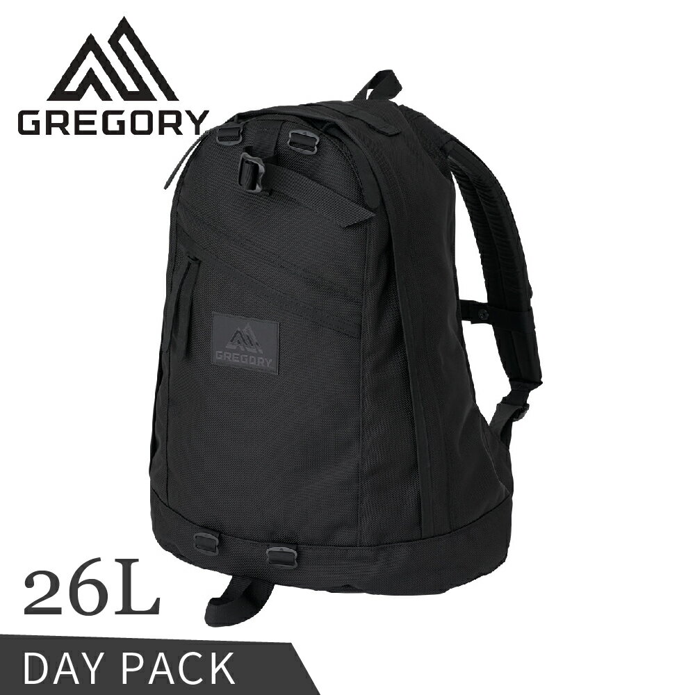 【GREGORY 美國 26L DAY PACK後揹包《黑色子彈》】65169/雙肩揹包/日系街包/休閒揹包/登山/旅行/健行