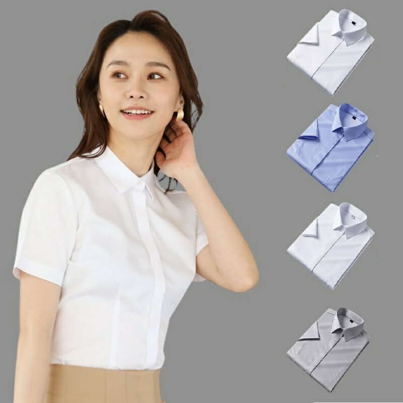 現貨+預購 女短袖襯衫高級白襯衫西裝外套休閒女上衣-通勤風三粒單排扣女裝8色74lb63【獨家進口】【米蘭精品】