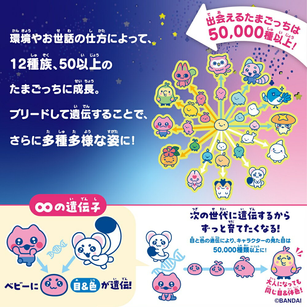 【御玩家】[預購8月發售] BANDAI 萬代 Tamagotchi 塔麻歌子 塔麻可吉 電子寵物 樂園系列 熱帶橙果／極地冰雪 代理版 7