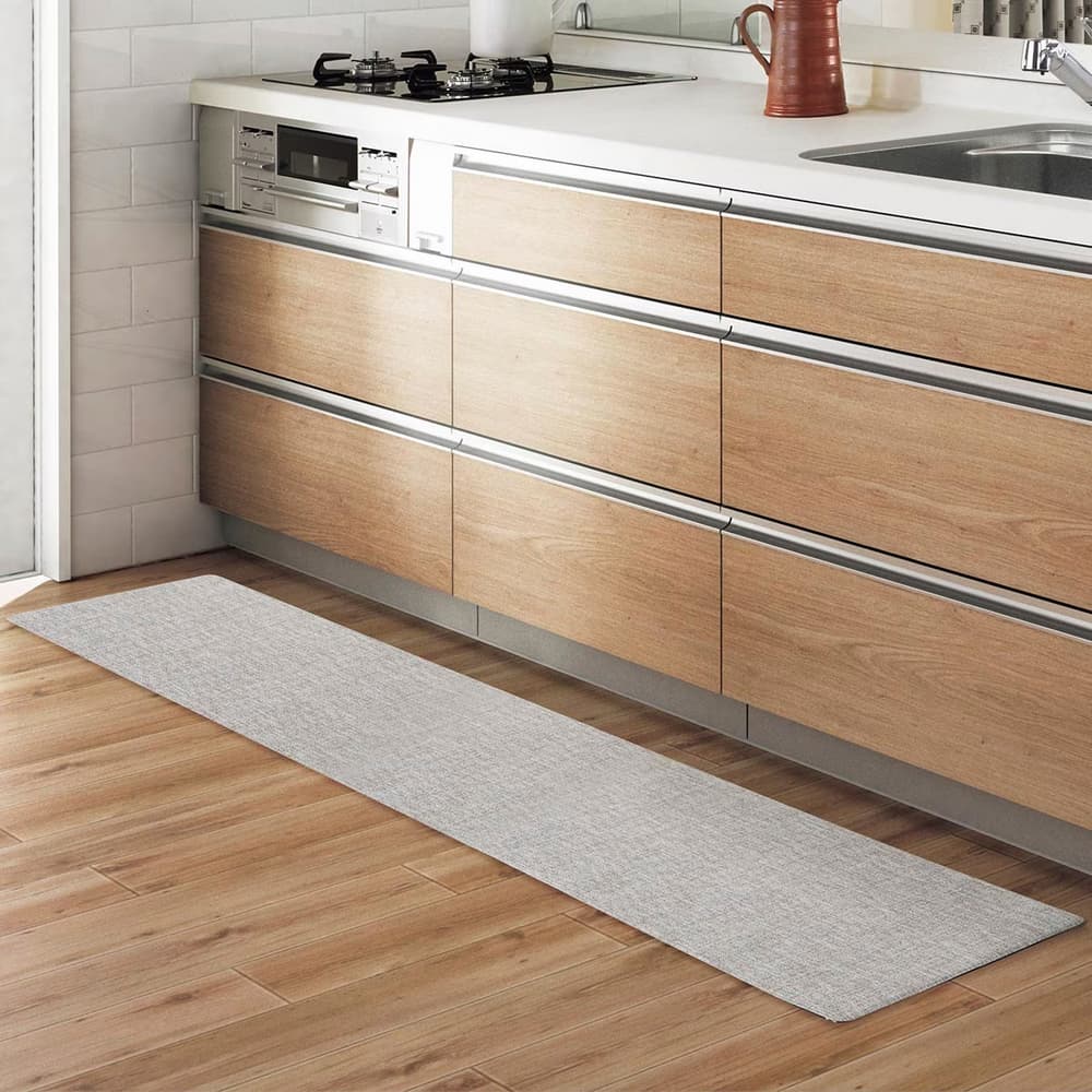 【DECO HOME商品】PVC廚房地墊 0.5 N MARBRE GY 45×240 NITORI宜得利家居