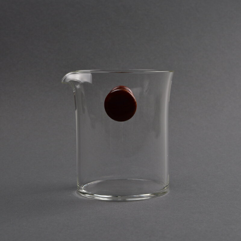 紅檀木雙耳公道杯 手工耐熱玻璃公道杯 加厚茶海分茶器 功夫茶具 3