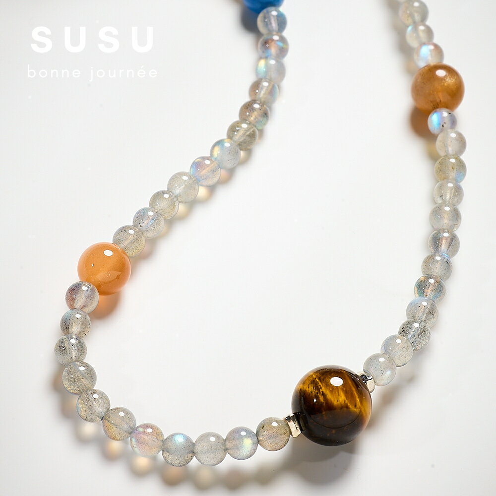 SU SU︱灰月光三圈水晶手鍊❤️灰月光 紅膠花 紫水晶 黃虎眼 兔毛 事業運 招財 轉運 能量 防小人 3