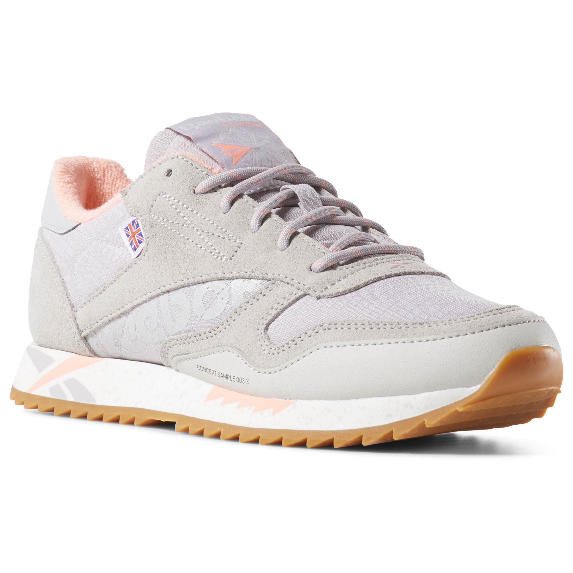 REEBOK CLASSIC LEATHER RIPPLE ALTERED 女鞋 休閒 膠底 緩震 舒適 透氣 灰【運動世界】DV7198