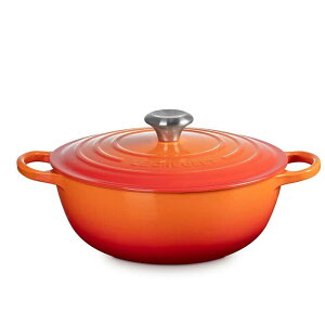 [COSCO代購4] 促銷到4月30號 D144461 Le Creuset 琺瑯鑄鐵媽咪鍋 含鋼頭鍋蓋 28公分 火焰橘