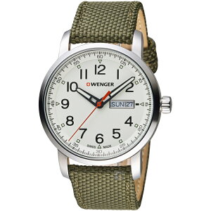瑞士WENGER Attitude 態度系列簡單生活時尚腕錶 01.1541.110【刷卡回饋 分期0利率】