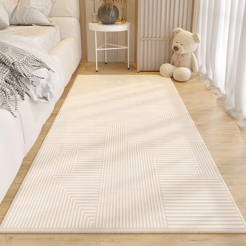 北歐地毯仿羊毛地毯ins地毯客廳地墊地毯大地毯茶幾地墊ins地墊臥室床邊地墊床邊地毯