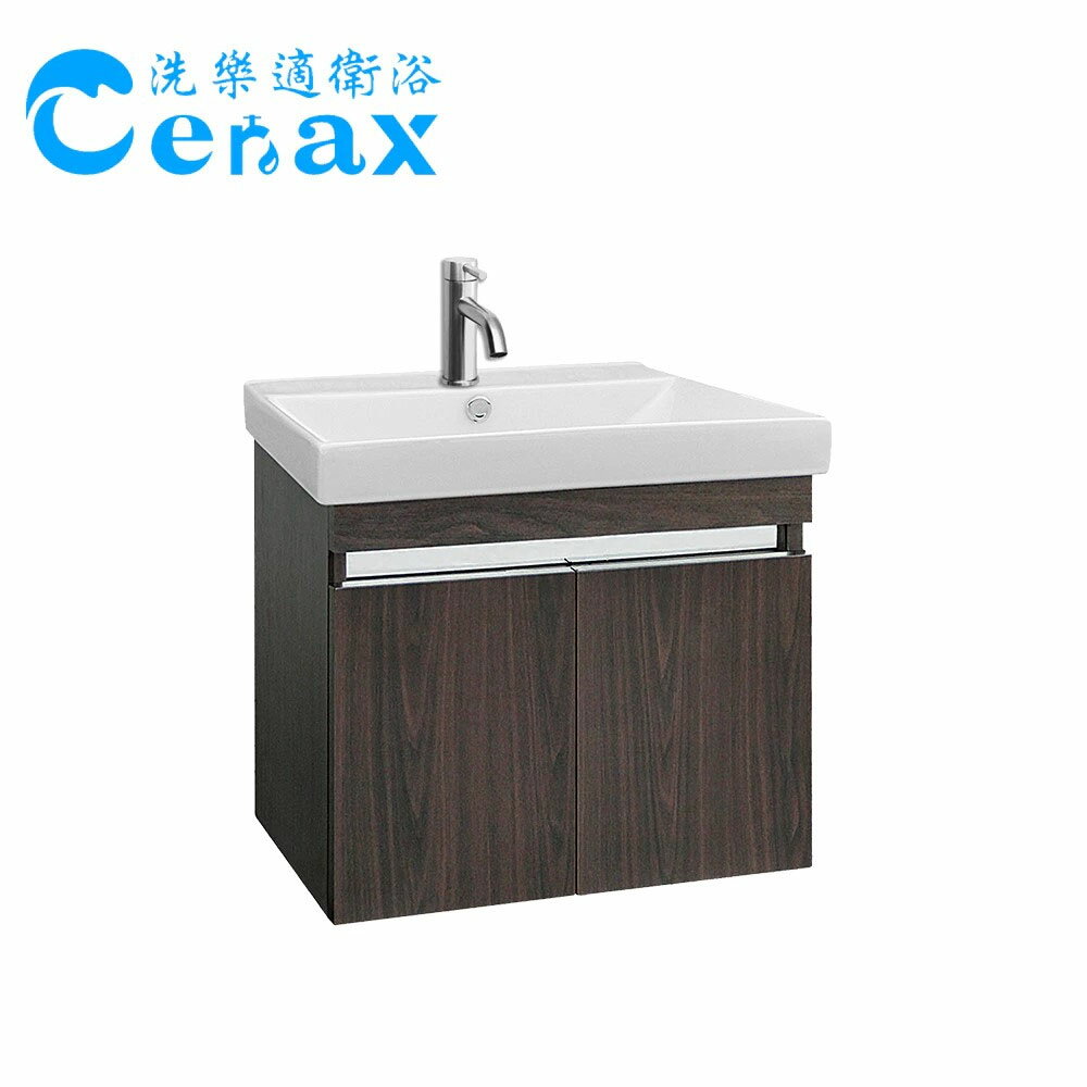 【CERAX洗樂適】Laister 萊斯特60CM瓷盆不鏽鋼浴櫃組 不含龍頭 100%防水ST8260/8056【領券滿額再折千8/31止】