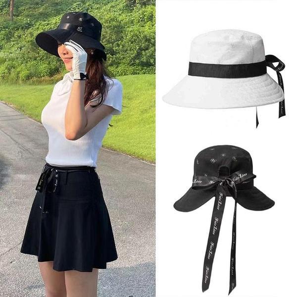 新款韓版高爾夫帽子 女士四季款防曬防紫外線戶外透氣氣質golf球帽